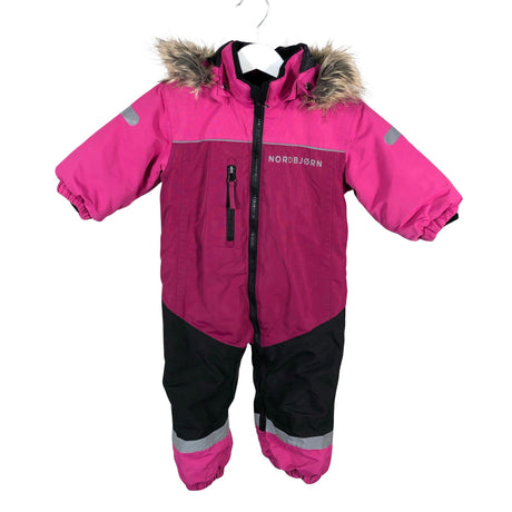Unisex Nordbjørn - Winter overall, size 74 - 80 - Violet ()