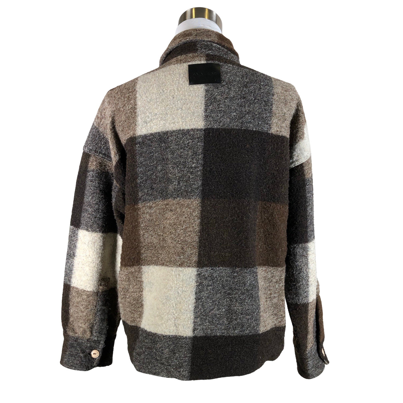 Unisex Anine Bing - Wool coat, size 36 - Brown (3)