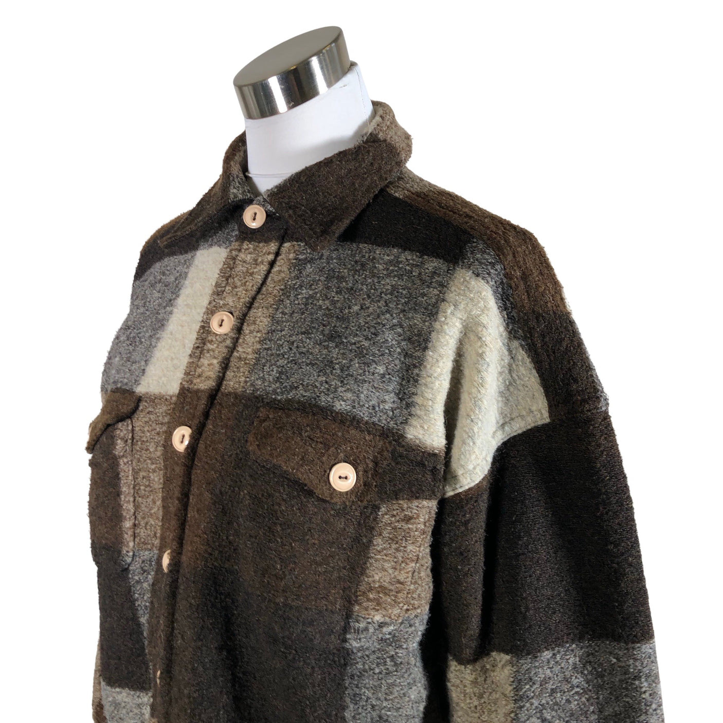 Unisex Anine Bing - Wool coat, size 36 - Brown (2)