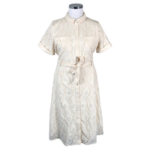 Unisex Sézane - Dress, size 44 - Beige (1)