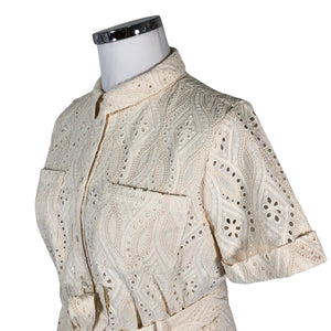 Unisex Sézane - Dress, size 44 - Beige (3)