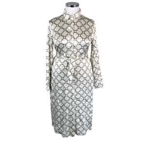 Unisex Ivo Nikkolo - Schiffon dress, size 42 - Natural white (1)