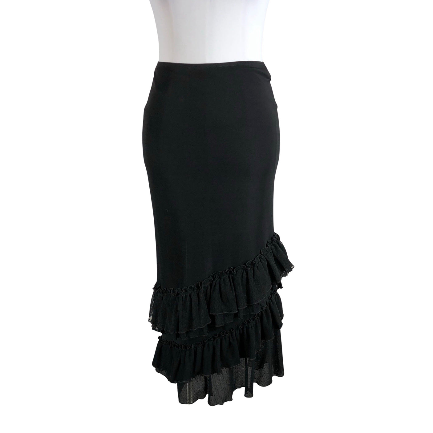 Unisex Naf Naf - Fabric skirt, size 38 - Black (1)