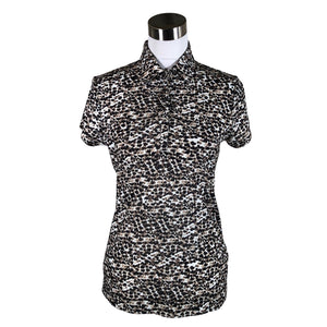 Unisex Daily Sports - Sports shirt, short sleeve, size 38 - Brown (1)
