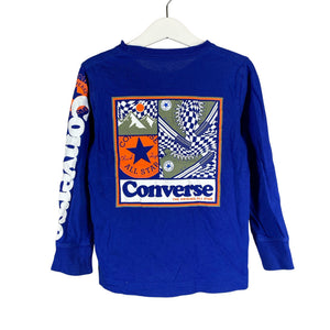 Unisex Converse - Tricot shirt, size 98 - 104 - Blue (2)