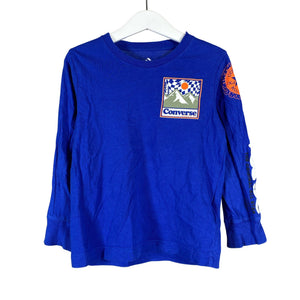 Unisex Converse - Tricot shirt, size 98 - 104 - Blue (1)