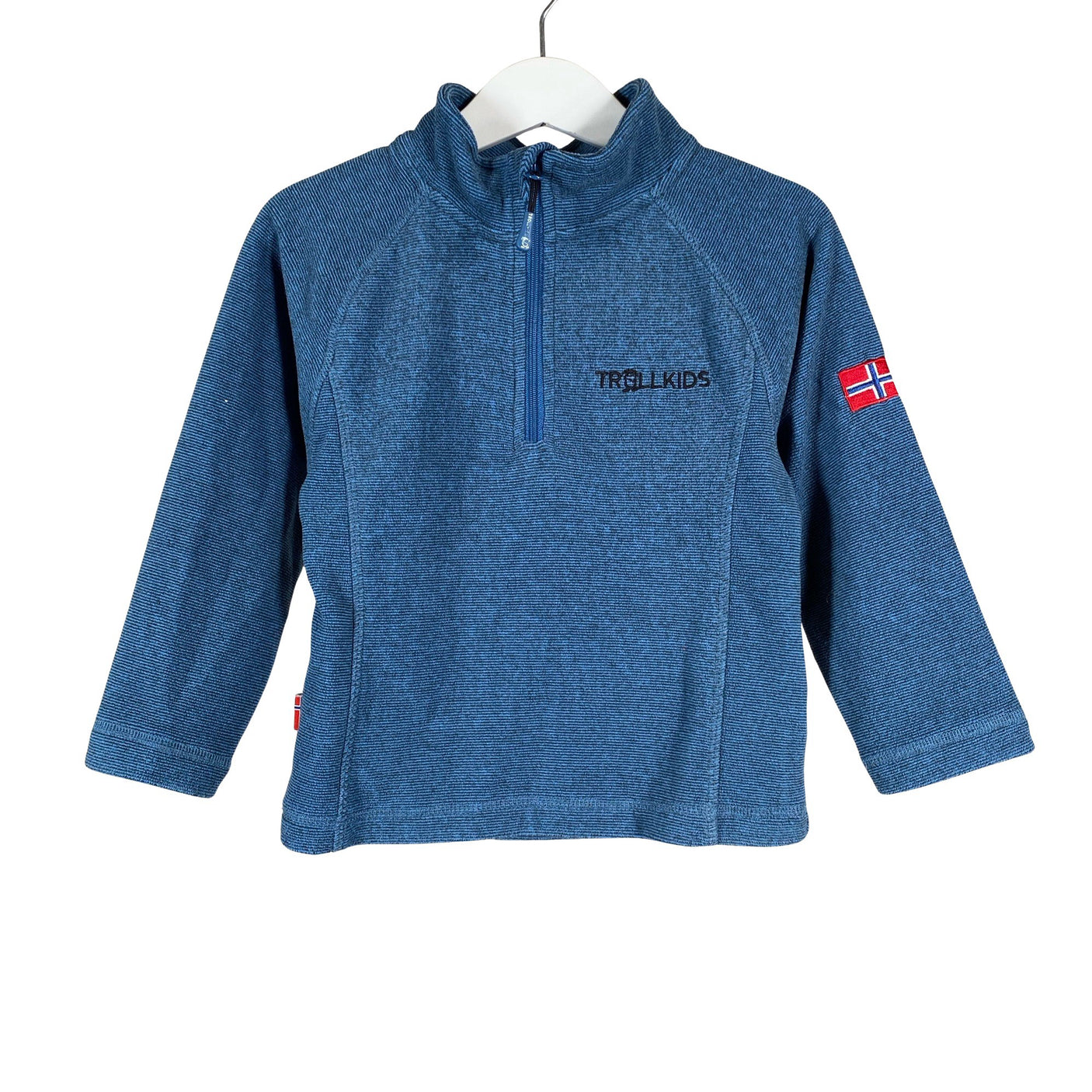 Unisex Trollkids - Fleece shirt, size 92 - 98 - Green (1)