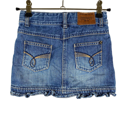 Unisex Esprit - Denim skirt, size 110 - 116 - Blue (2)
