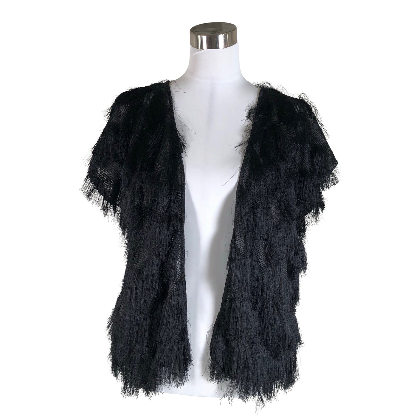 Unisex Topshop - Vest, size 38 - Black (1)