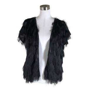 Unisex Topshop - Vest, size 38 - Black (1)
