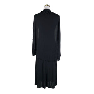 Unisex Tiger of Sweden - Schiffon dress, size 36 - Black (2)