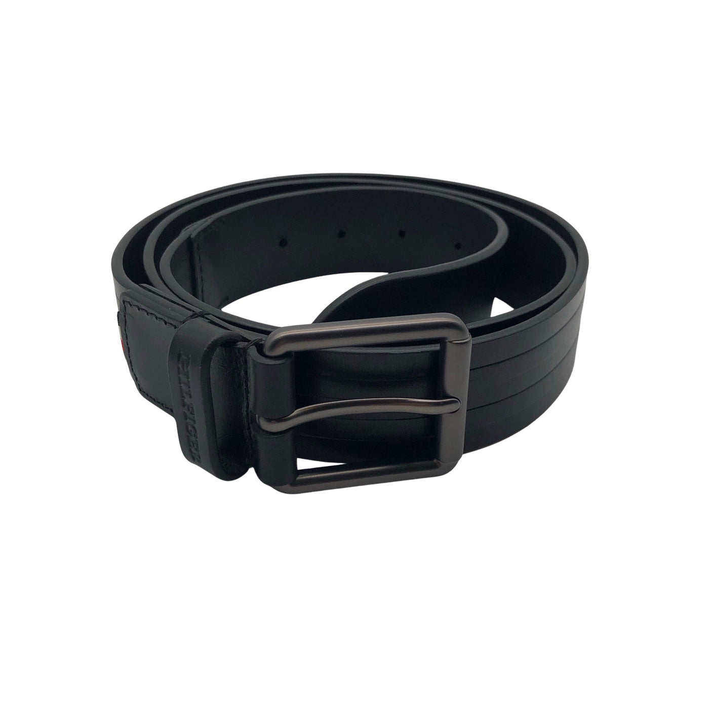 Unisex Tommy Hilfiger - Leather belt, size No size - Black (1)