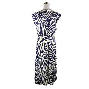 Unisex Essentiel Antwerp - Schiffon dress, size 40 - Blue (3)