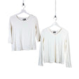 Unisex Papu - Tricot shirt, size 36 - White ()