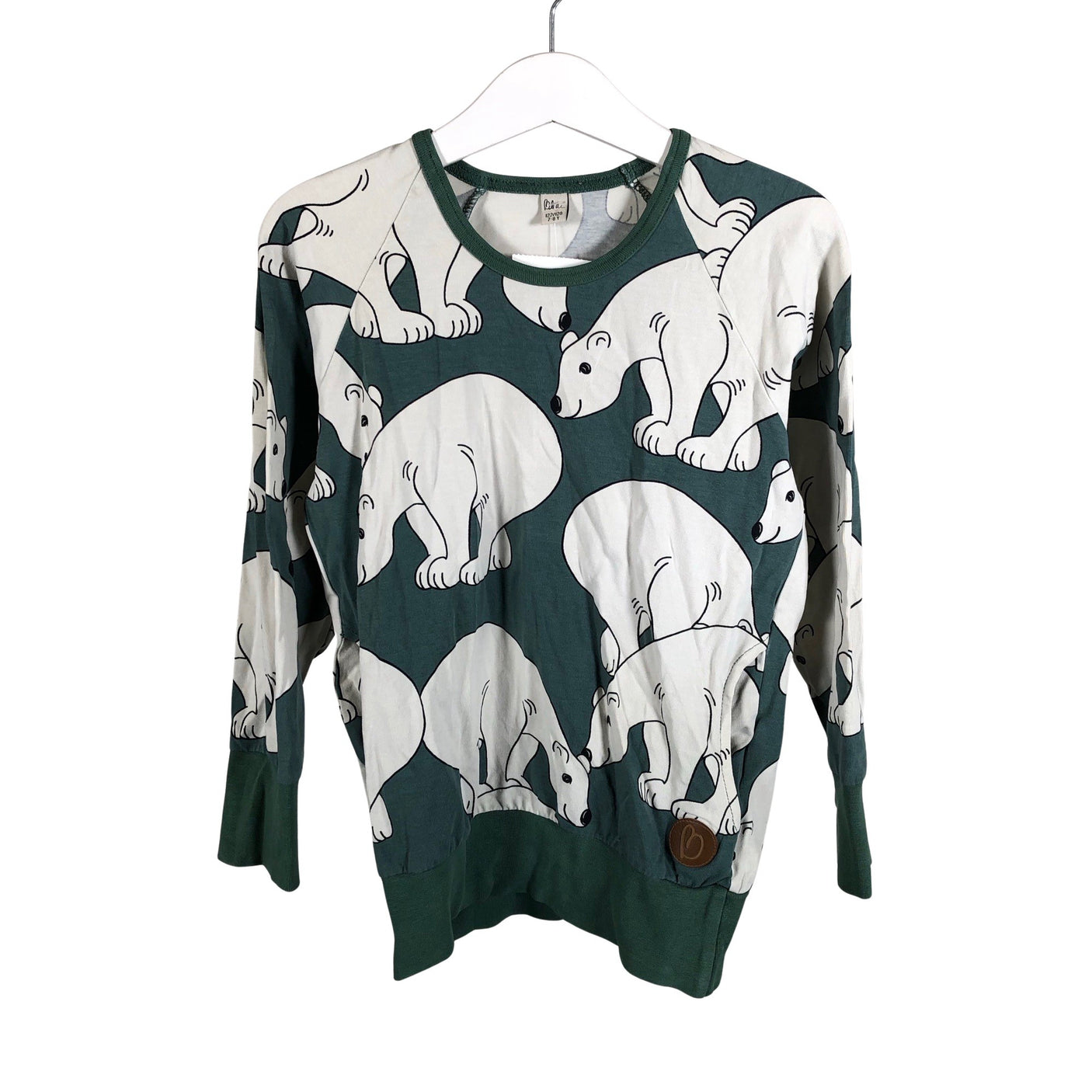 Unisex Blaa - Tricot shirt, size 122 - 128 - Green (1)