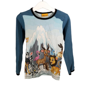 Unisex Sampsukka - Tricot shirt, size 104 - 110 - Light blue (1)