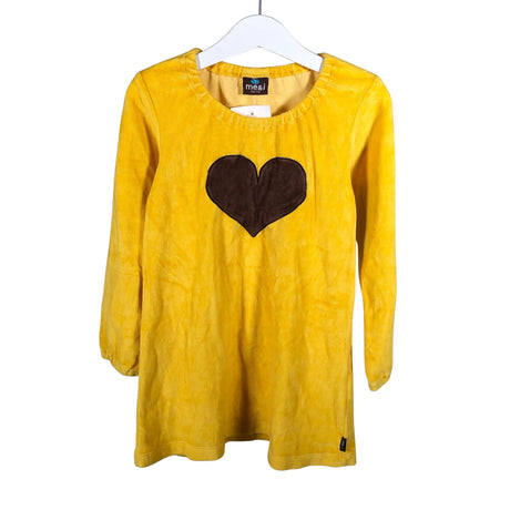 Unisex me&i - Sweatshirt tunic, size 110 - 116 - Yellow ()