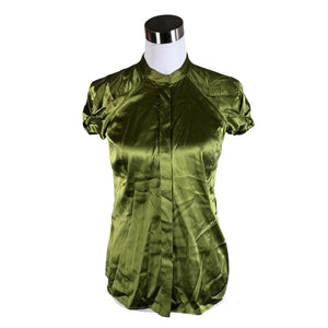 Unisex Hugo Boss - Short-sleeved blouse, size 34 - Green (1)