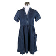 Unisex Peak Performance - Denim dress, size 36 - Blue ()
