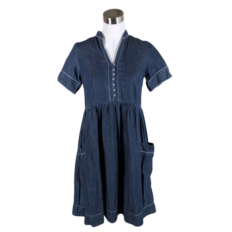 Unisex Peak Performance - Denim dress, size 36 - Blue ()