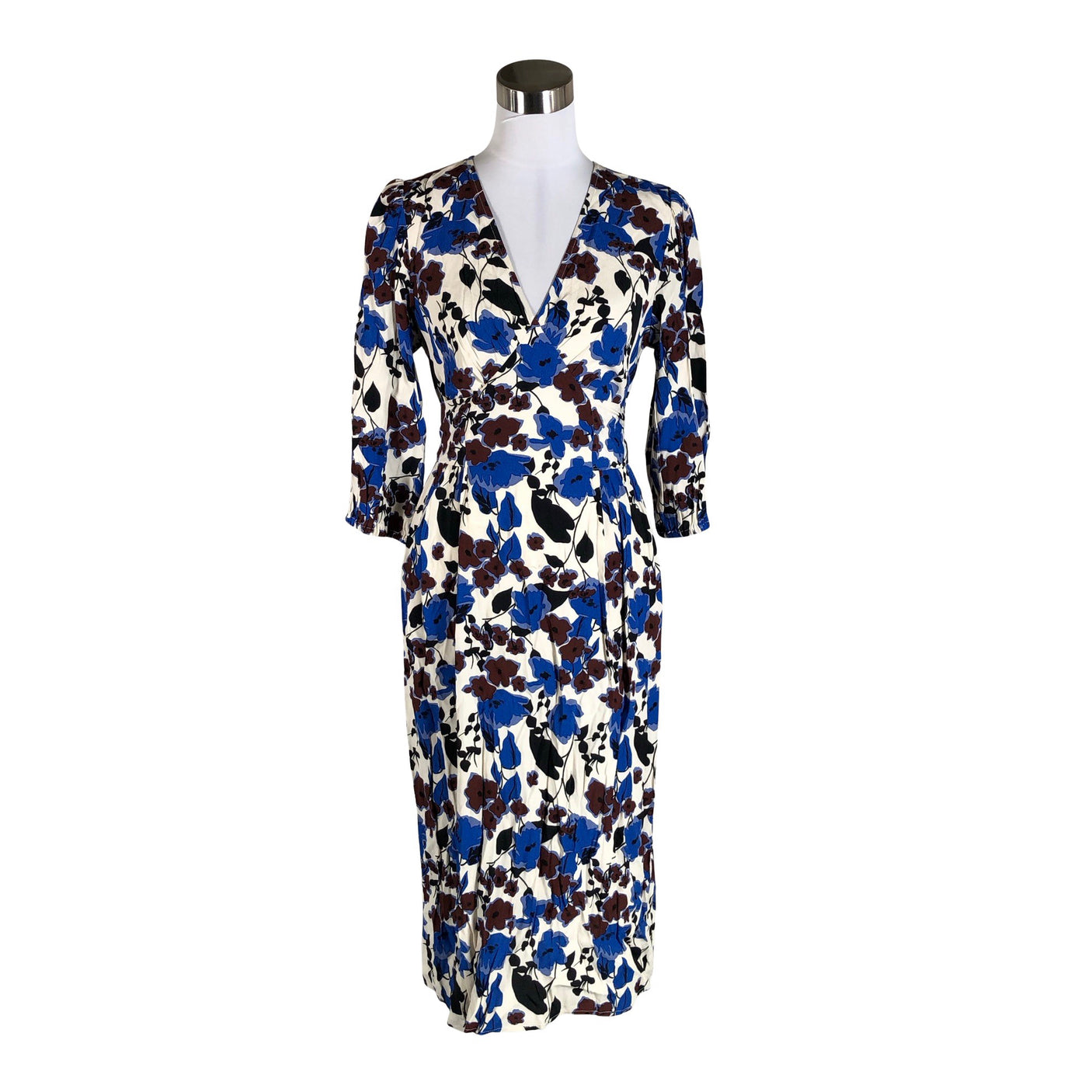 Unisex Soaked - Schiffon dress, size 38 - Blue (1)
