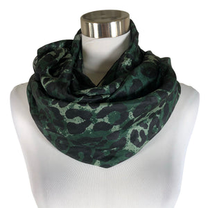 Unisex Voglia - Circle scarf, size Midi - Green (1)