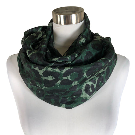 Unisex Voglia - Circle scarf, size Midi - Green ()