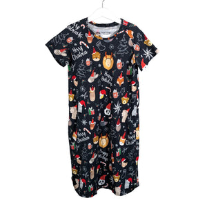 Unisex Ehta - Tricot dress, size 146 - 152 - Black (1)