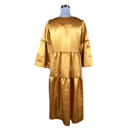 Unisex Wimma - Schiffon dress, size 36 - Yellow (2)