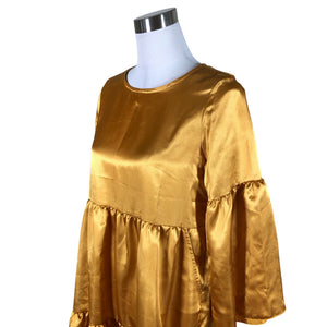 Unisex Wimma - Schiffon dress, size 36 - Yellow (3)