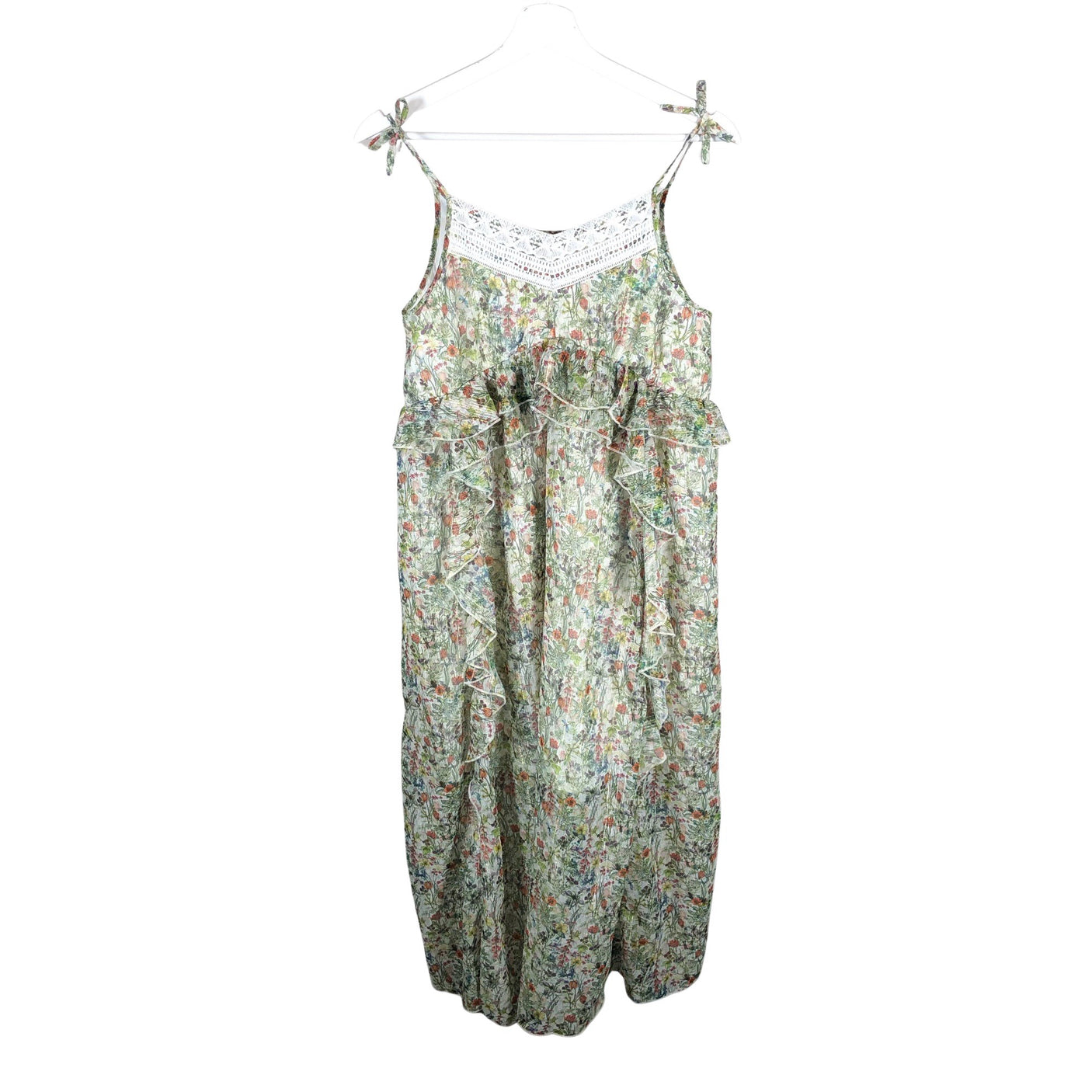 Unisex Next - Schiffon dress, size 164 - 170 - Green (1)
