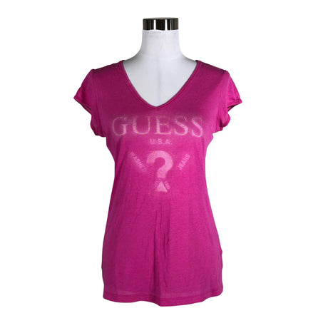 Unisex Guess - T-shirt, size 38 - Pink ()