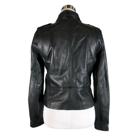 Unisex Superdry - Leather jacket, size 40 - Black (2)