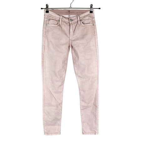 Unisex 7 for all mankind - Jeans, size W26 - Light pink ()