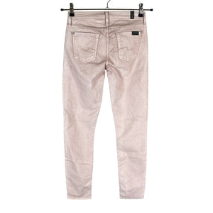 Unisex 7 for all mankind - Jeans, size W26 - Light pink (2)