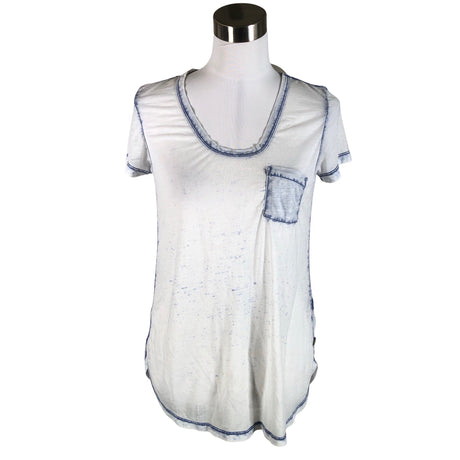 Unisex Maison Scotch - T-shirt, size 36 - White ()