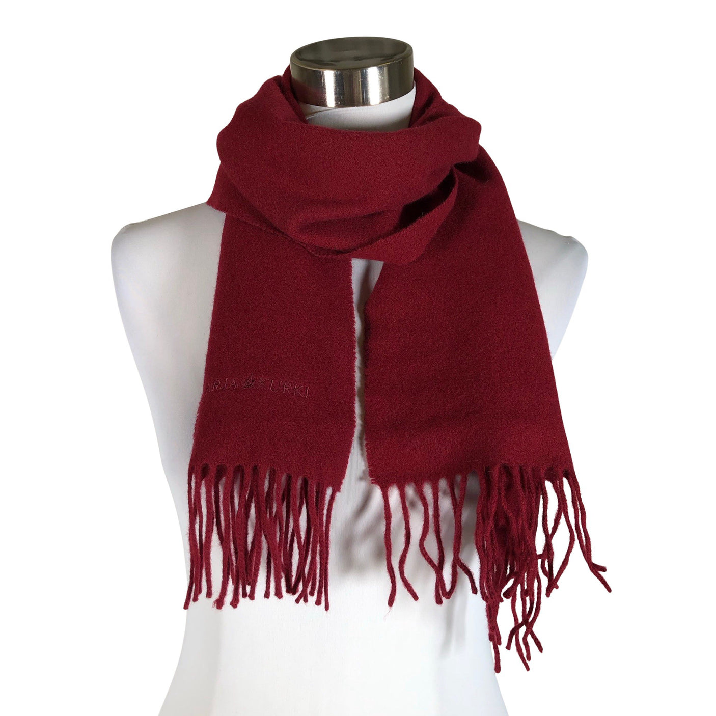 Unisex Marja Kurki - Scarf, size Midi - Wine red (1)