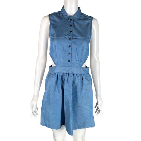 Unisex Topshop - Dress, size 34 - Light blue ()