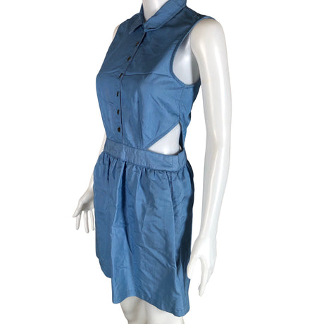 Unisex Topshop - Dress, size 34 - Light blue (2)
