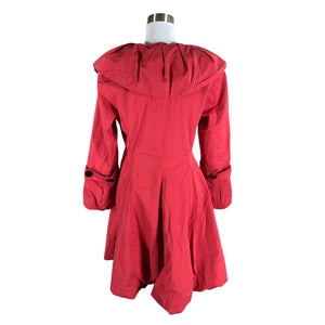 Unisex Erich Fend - Trench coat, size 38 - Red (2)