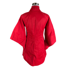 Unisex St-martins - Trench coat, size 34 - Red (2)