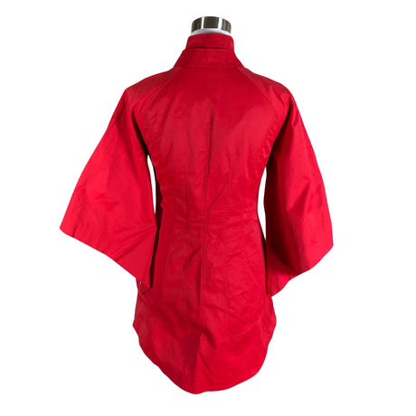 Unisex St-martins - Trench coat, size 34 - Red (2)