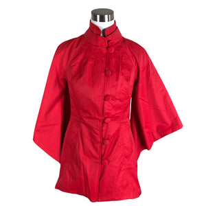 Unisex St-martins - Trench coat, size 34 - Red (1)