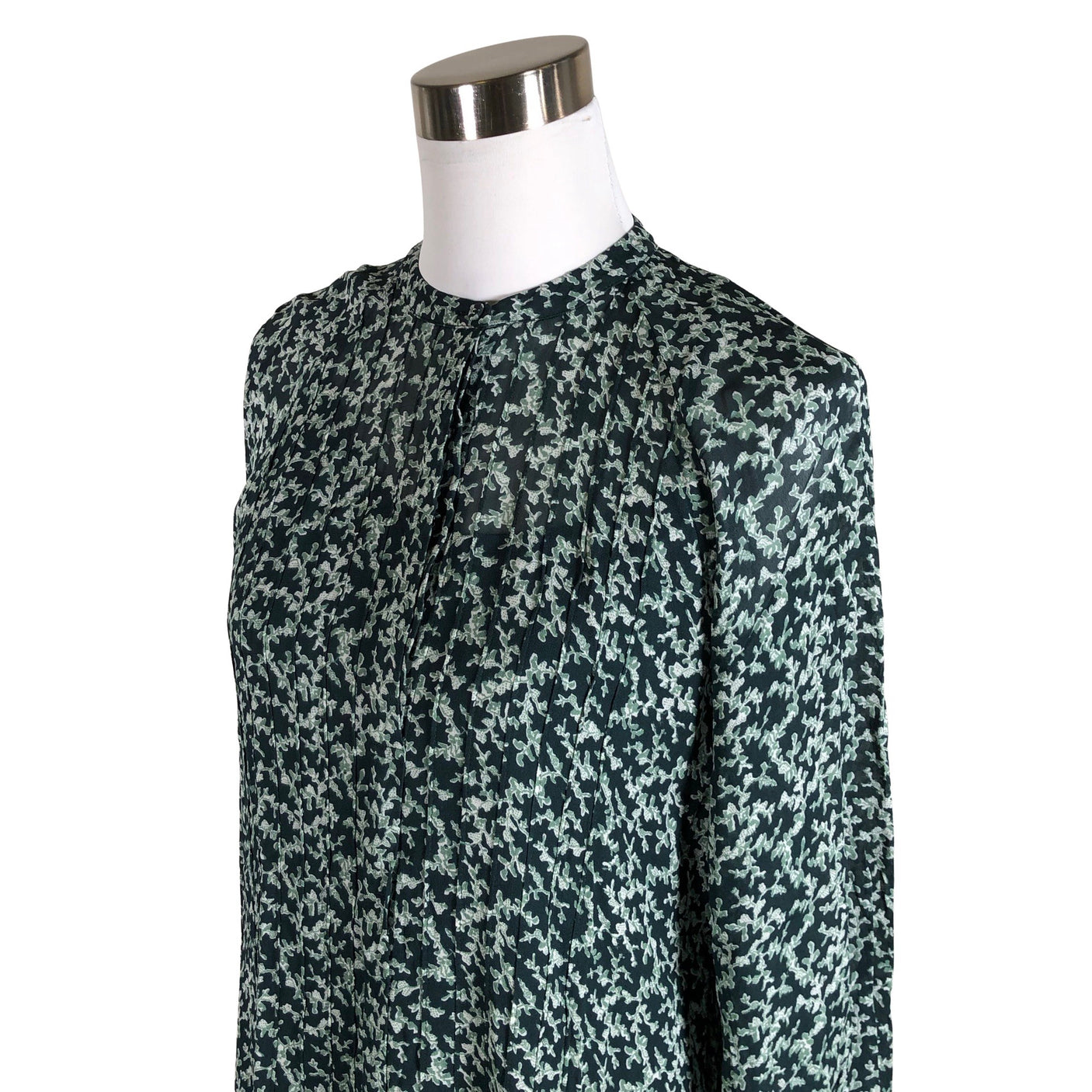 Unisex Samsoe&Samsoe - Schiffon dress, size 38 - Green (3)