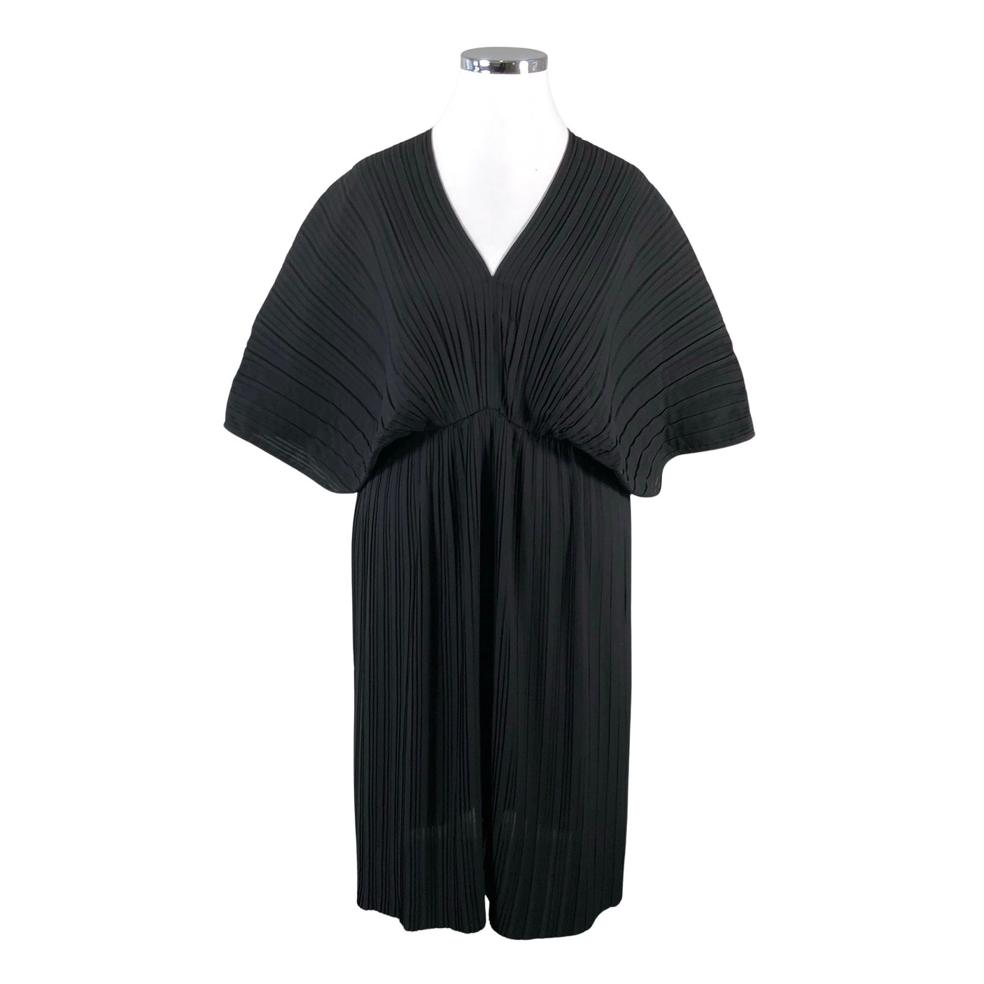Unisex Arket - Schiffon dress, size 44 - Black (1)