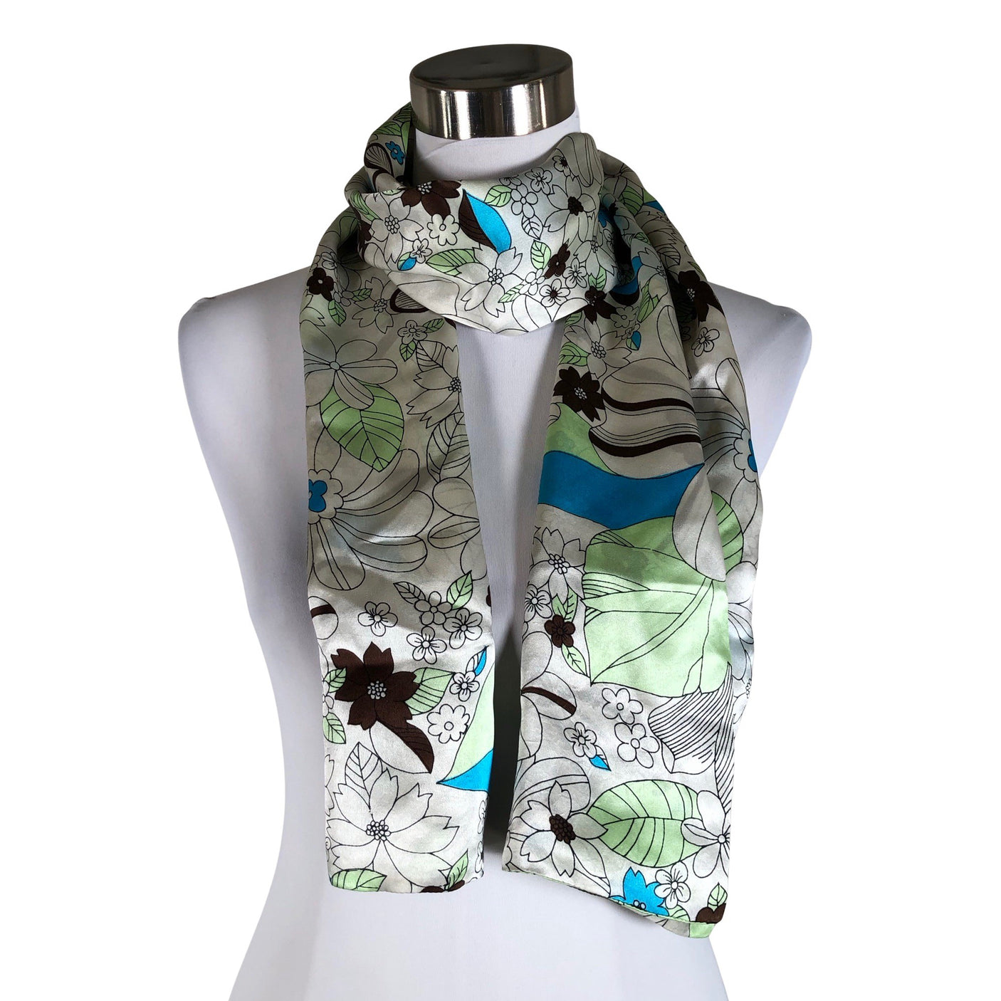 Unisex Printemps - Scarf, size Midi - Gray (1)