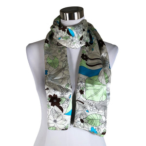 Unisex Printemps - Scarf, size Midi - Gray (1)