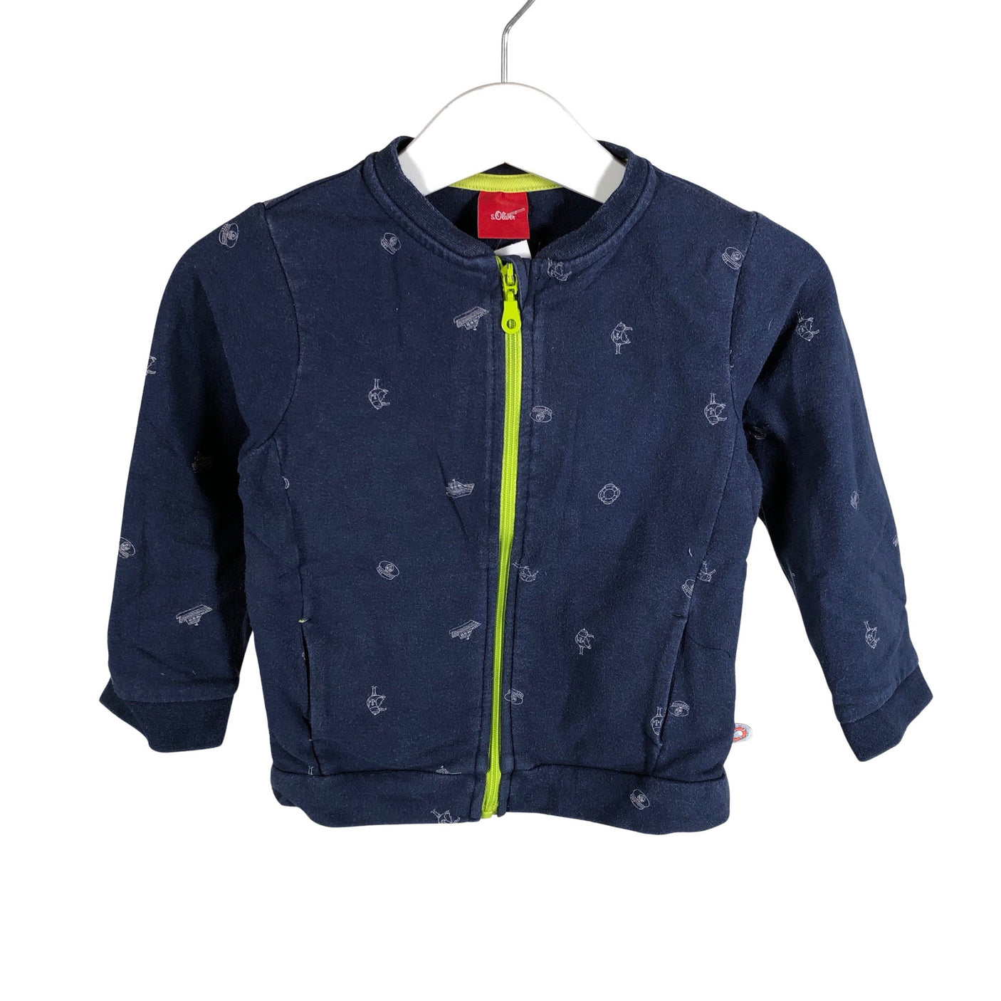 Unisex s.Oliver - Sweatshirt, size 92 - 98 - Blue (1)