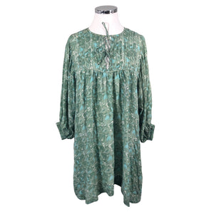 Unisex Mói - Schiffon dress, size 42 - Green (1)