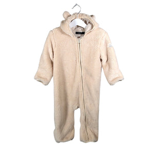 Unisex Name It - Fleece overall, size 74 - 80 - Beige (1)